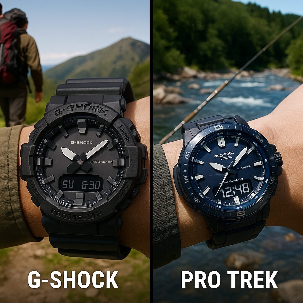G-SHOCKとの耐久性と信頼性を比較