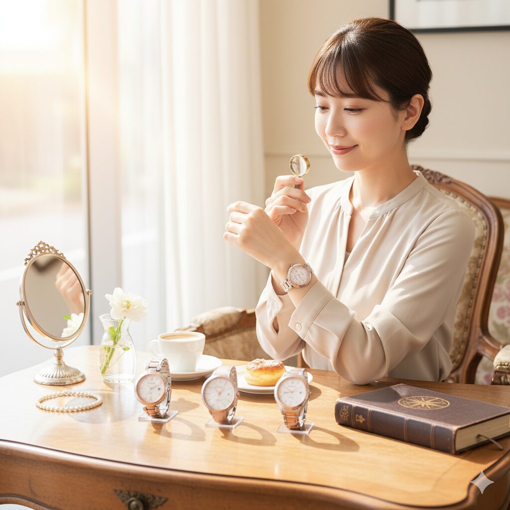 人気のレディースモデル！セイコーとシチズンのどっちがいい？