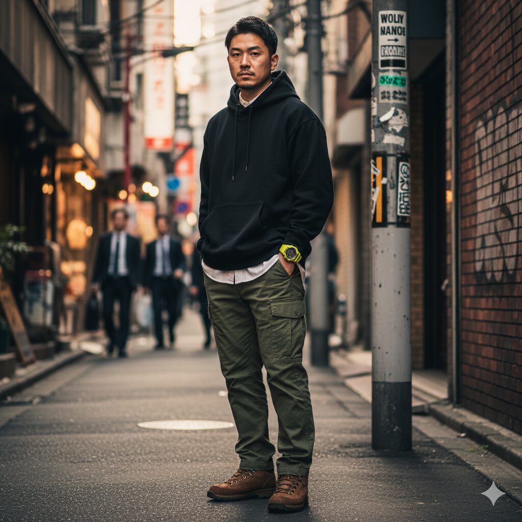 G-SHOCKごついと似合う人