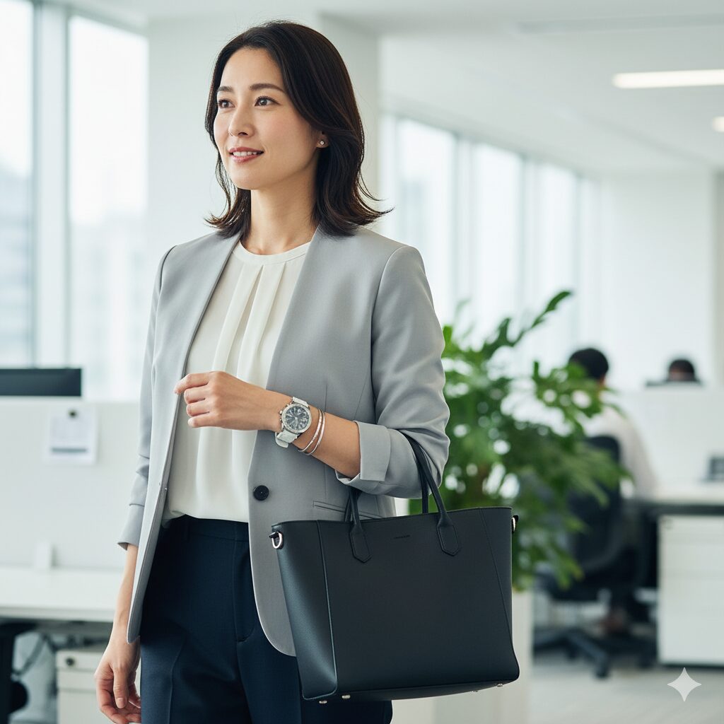 G-SHOCKのスーツコーデとオフィスの可否