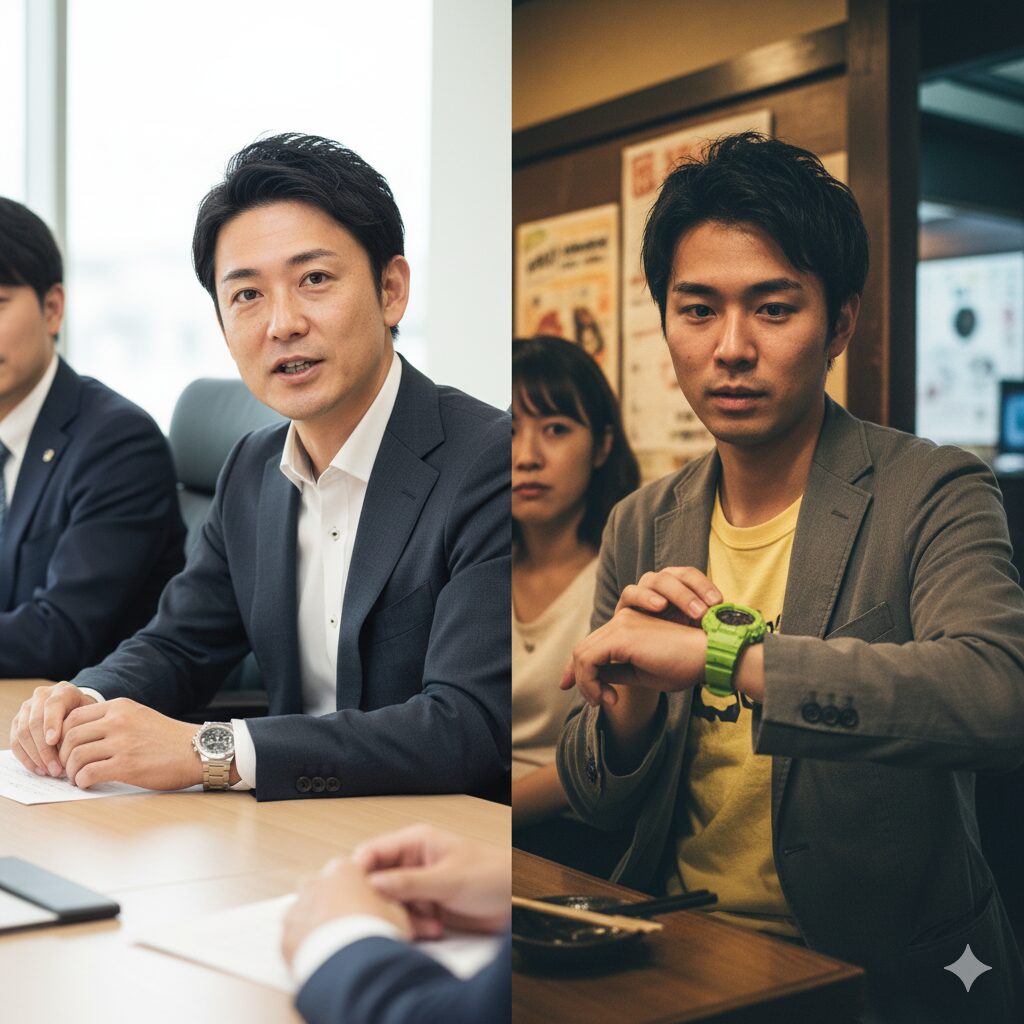 G-SHOCKが恥ずかしい・ダサい理由